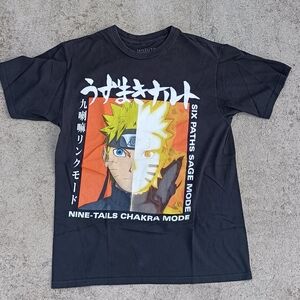 Naruto Shippuden Nine Tails Chakra Men's size medium shirt